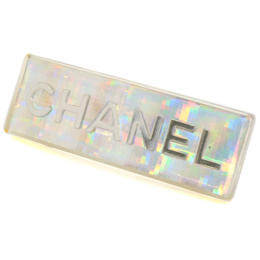 CHANEL Valletta A08682Y02019 ƒ�ƒ^ƒ‹�Aƒvƒ‰ƒXƒ`ƒbƒN Silver Women Used