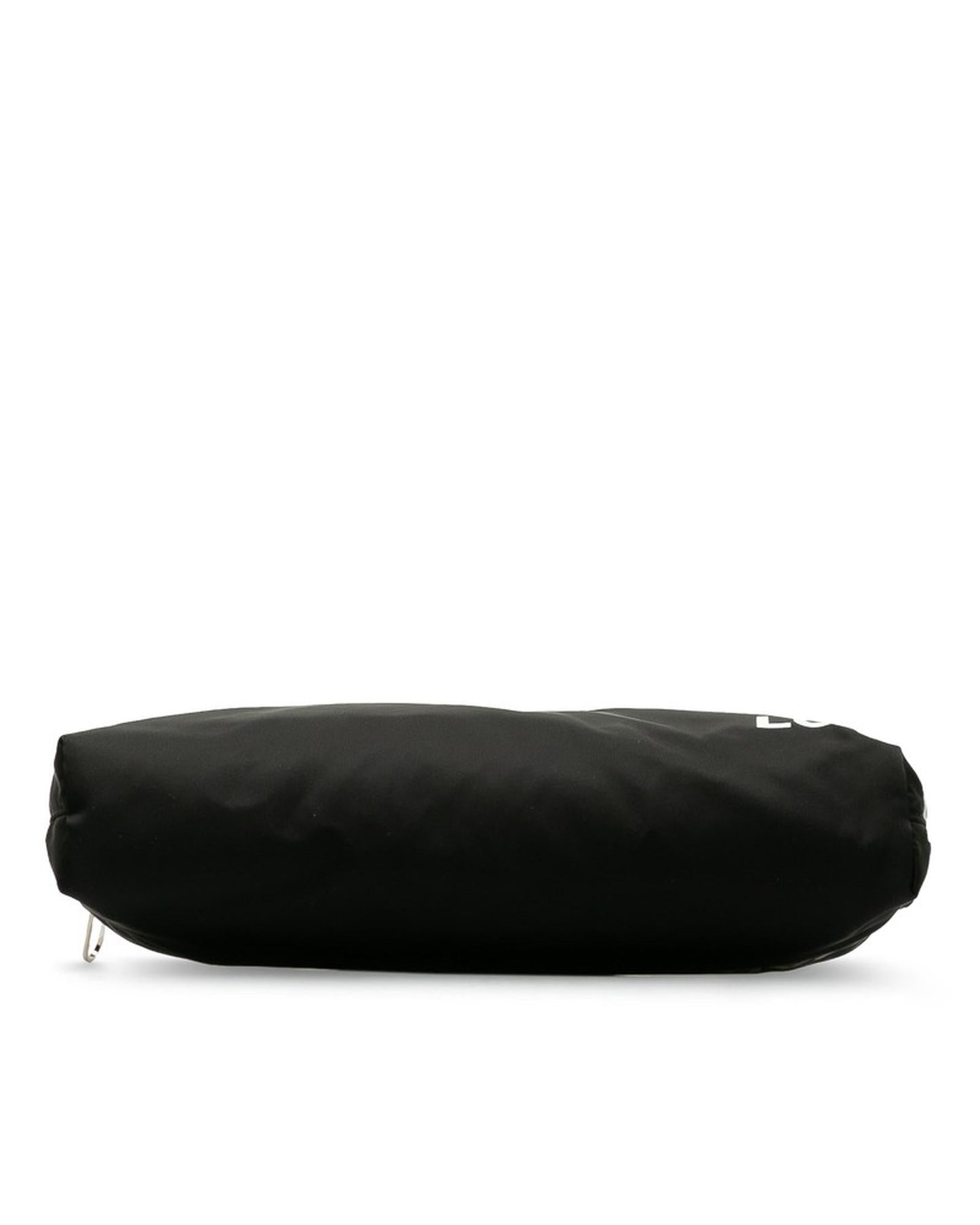 BURBERRY Women's Black Nylon Horseferry Print Clutch Bag in Black