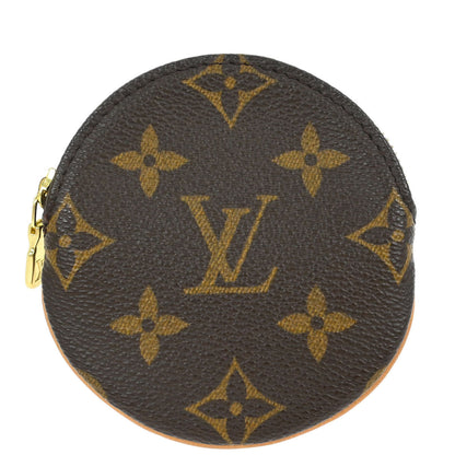 Louis Vuitton 2004 Monogram Porte Monnaie Rond Coin Case M61926