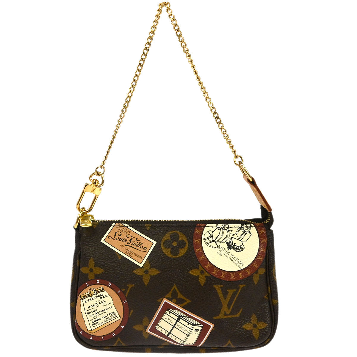 Louis Vuitton 2009 Monogram Mini Pochette Accessoires Handbag M95804