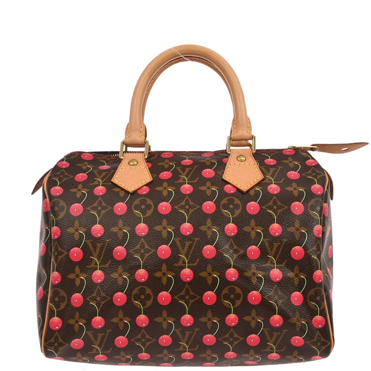 Louis Vuitton 2005 Monogram Cherry Speedy 25 Handbag M95009