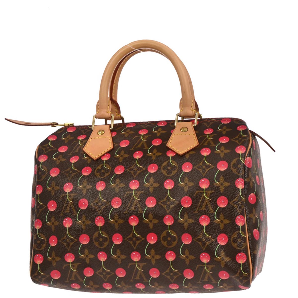 Louis Vuitton 2005 Monogram Cherry Speedy 25 Handbag M95009