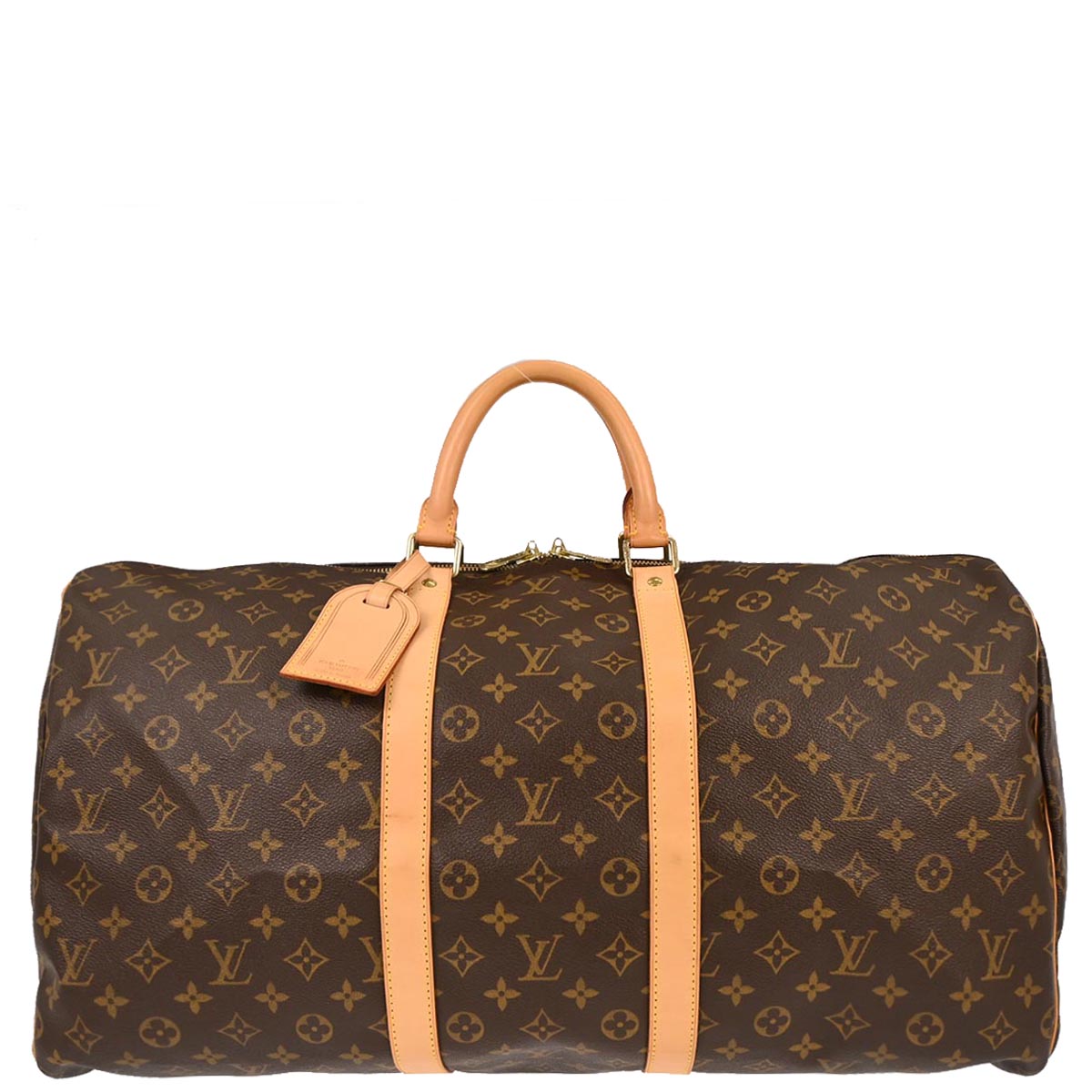 Louis Vuitton 2003 Monogram Keepall 55 Travel Handbag M41424