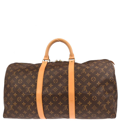 Louis Vuitton 1997 Monogram Keepall 50 Duffle Travel Handbag M41426