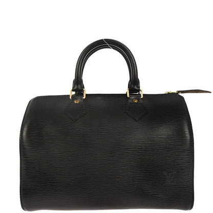 Louis Vuitton 1996 Black Epi Speedy 25 Handbag M43012