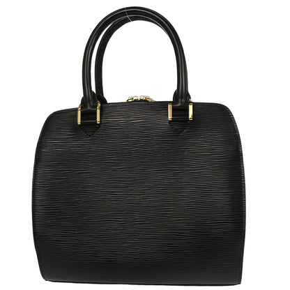 Louis Vuitton 2005 Black Epi Pont Neuf Handbag M52052