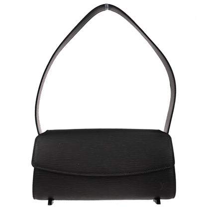 Louis Vuitton 2003 Black Epi Nocturne PM Shoulder Bag M52182