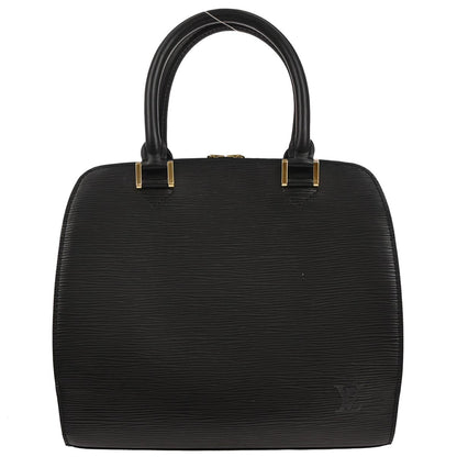 Louis Vuitton 1998 Black Epi Pont Neuf Handbag M52052