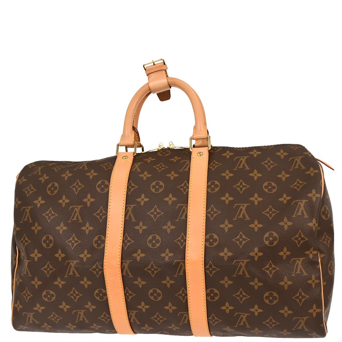 Louis Vuitton 2001 Monogram Keepall 45 Duffle Bag M41428