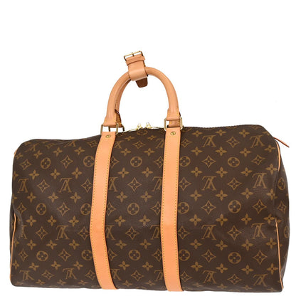 Louis Vuitton 2001 Monogram Keepall 45 Duffle Bag M41428