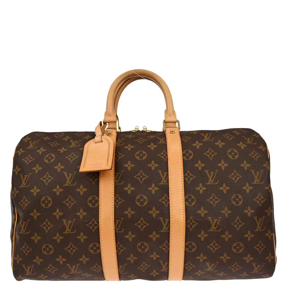 Louis Vuitton 1997 Monogram Keepall 45 Duffle Bag M41428