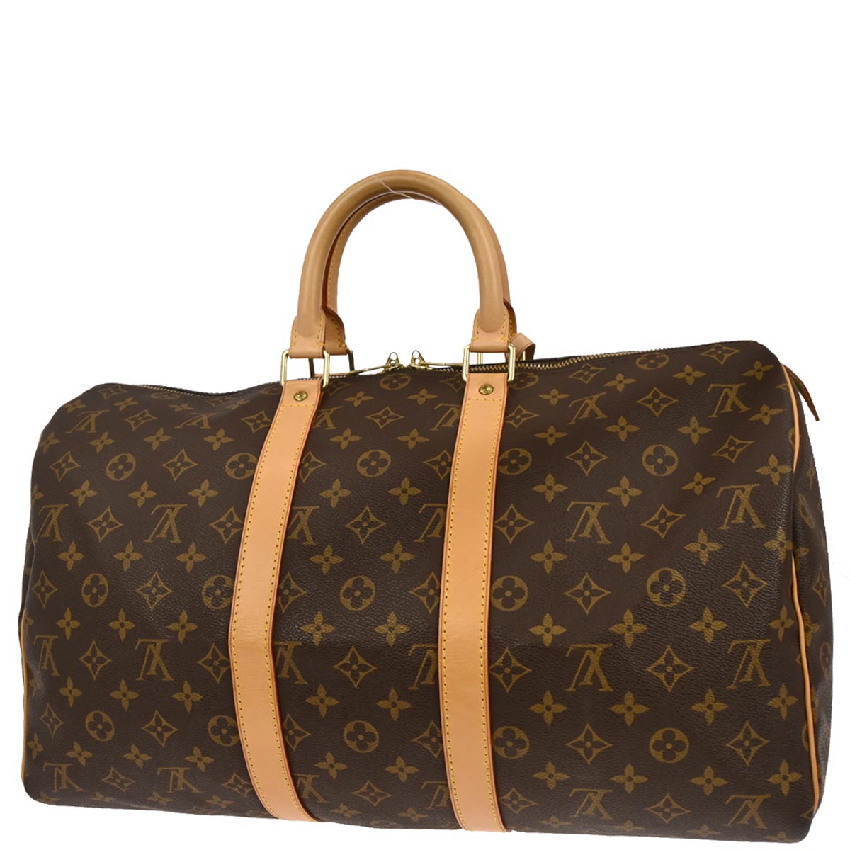 Louis Vuitton 1997 Monogram Keepall 45 Duffle Bag M41428