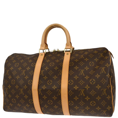 Louis Vuitton 1997 Monogram Keepall 45 Duffle Bag M41428