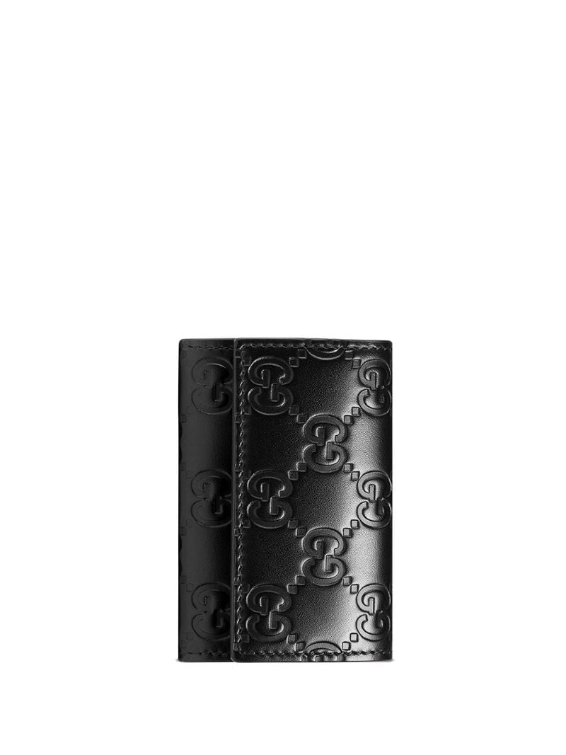Gucci - leather key case - men - Leather - One Size - Black
