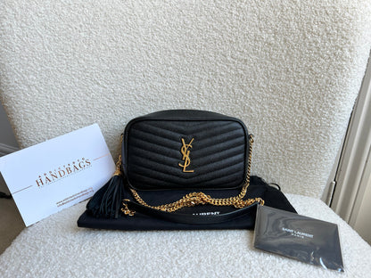 Yves Saint Laurent (YSL) Black Mini Lou Camera Bag
