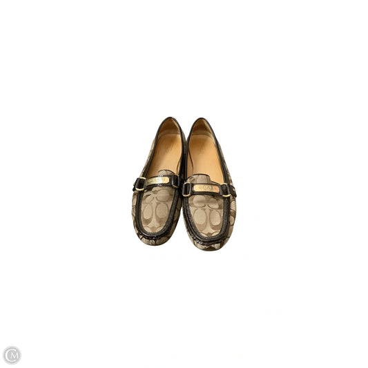 Shoes Designer By Coach In Brown, Size: 10
