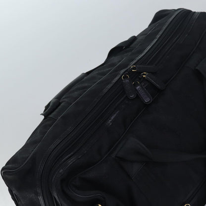 Gucci Gg Canvas Black Canvas Travel Bag