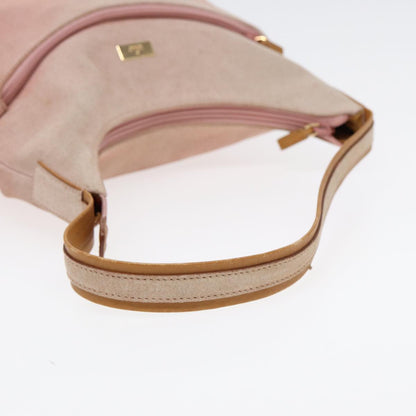 Gucci Pink Suede Handbag