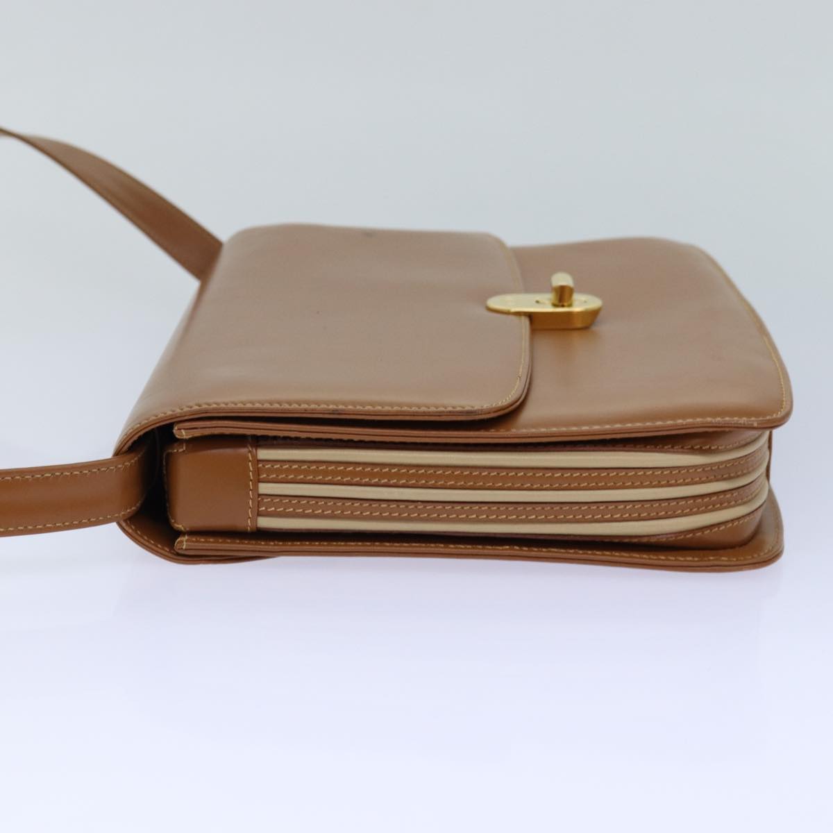 Gucci Brown Leather Shoulder Bag