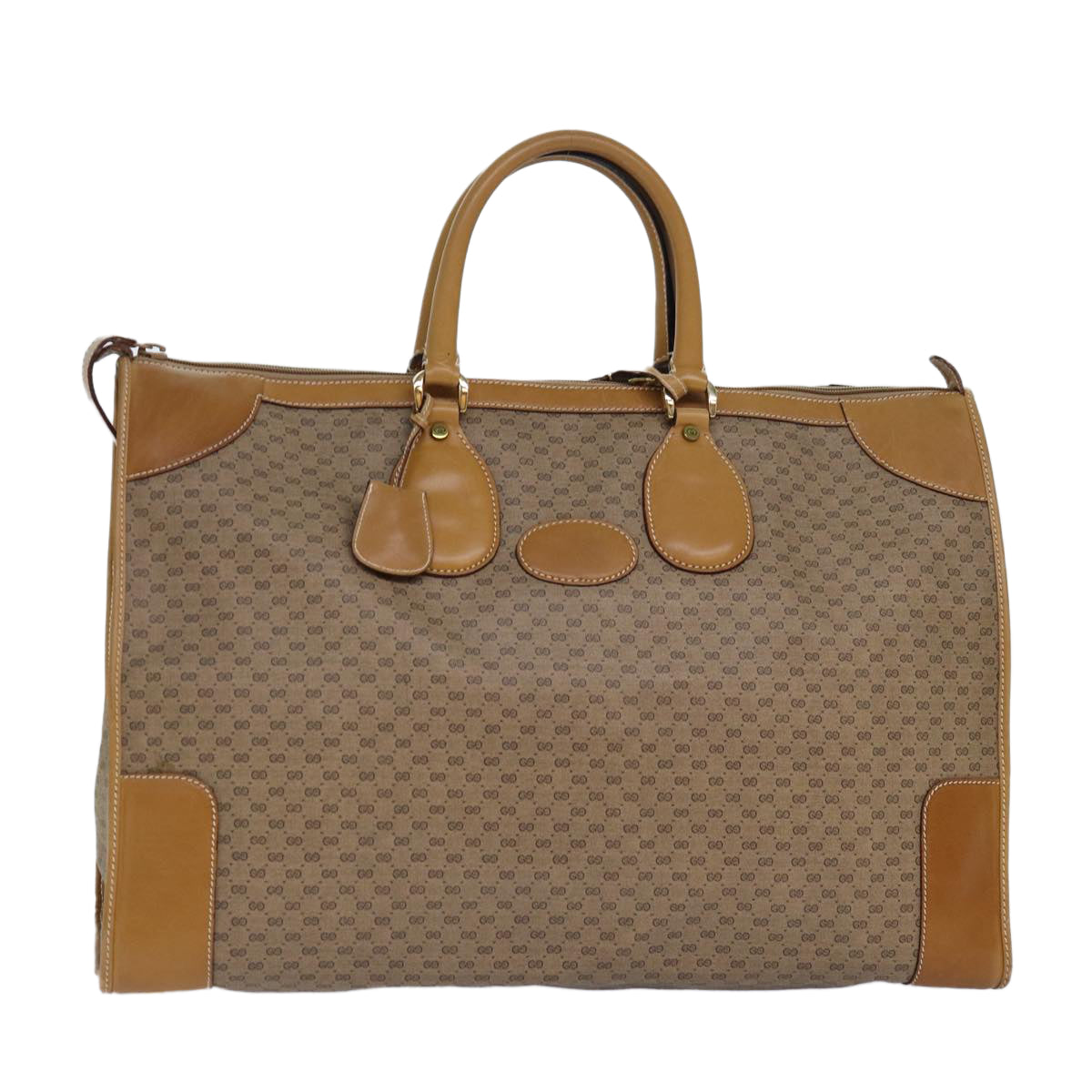 Gucci Gg Canvas Beige Canvas Travel Bag ()