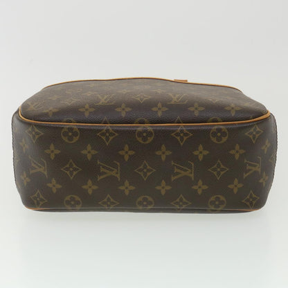 Louis Vuitton Brown Canvas Trouville handbag bag