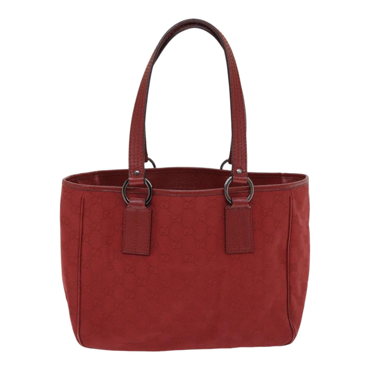 Gucci Mini C Red Canvas Tote Bag