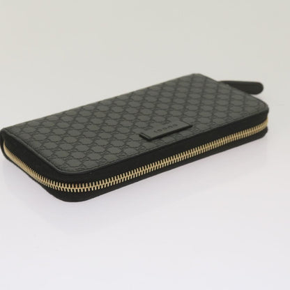 Gucci Guccissima Black Leather Wallet