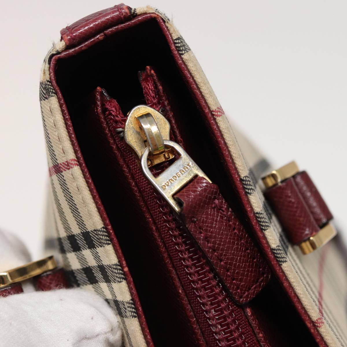BURBERRY Nova Check Tote