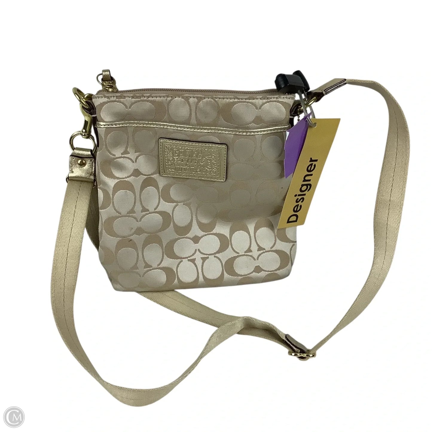 Handbag Designer By Coach, Size: Medium