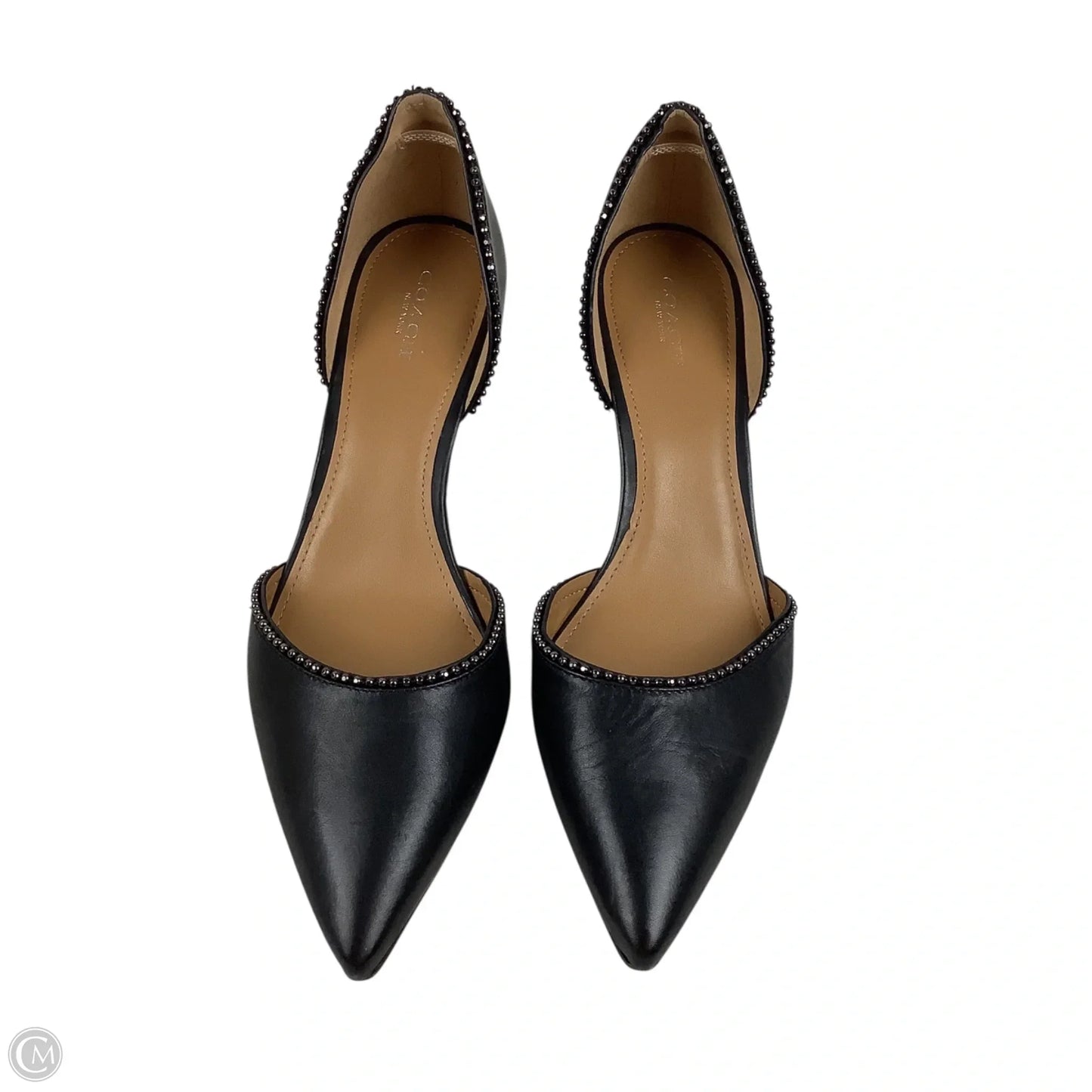 Shoes Designer By Coach In Black, Size: 10