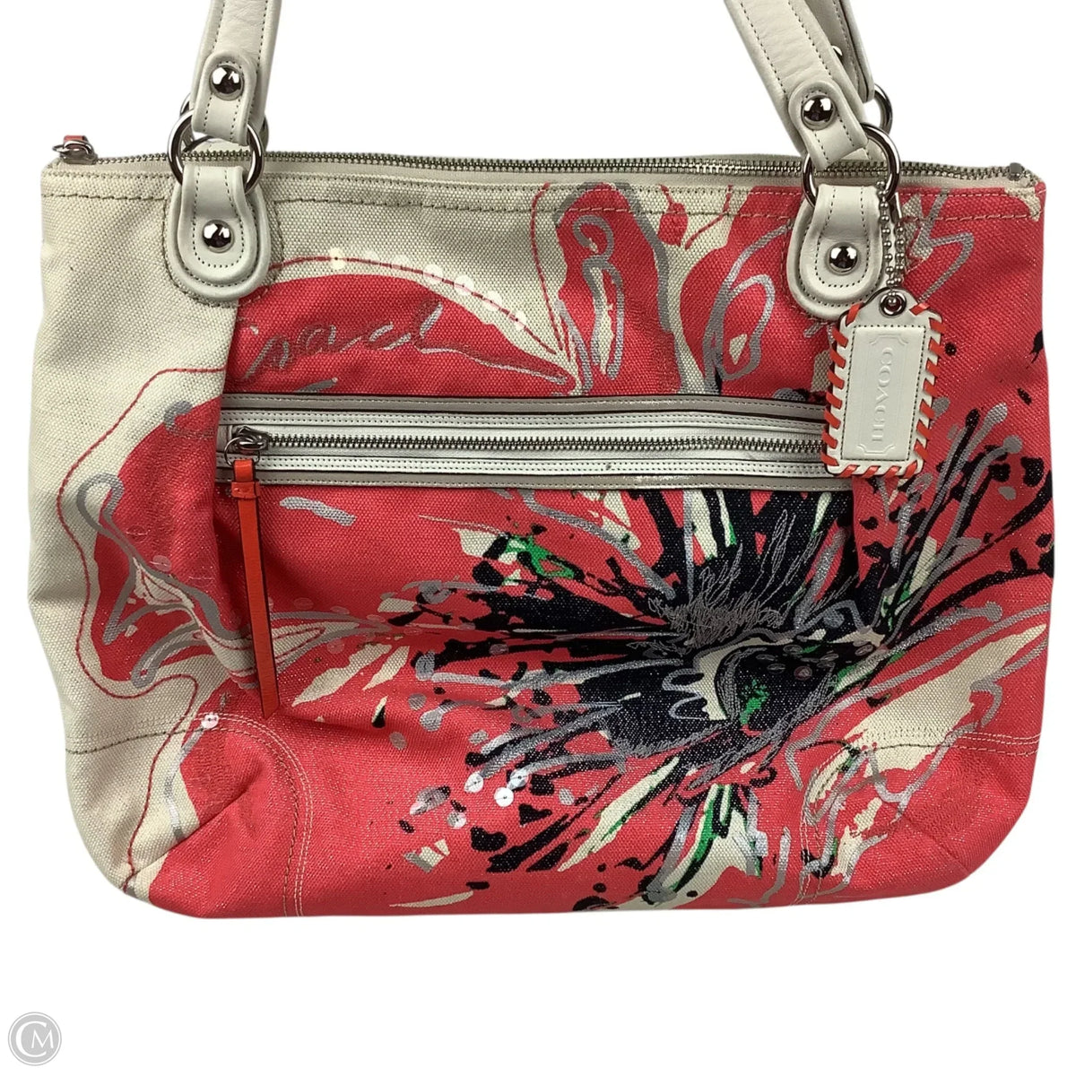 Handbag Designer By Coach, Size: Large