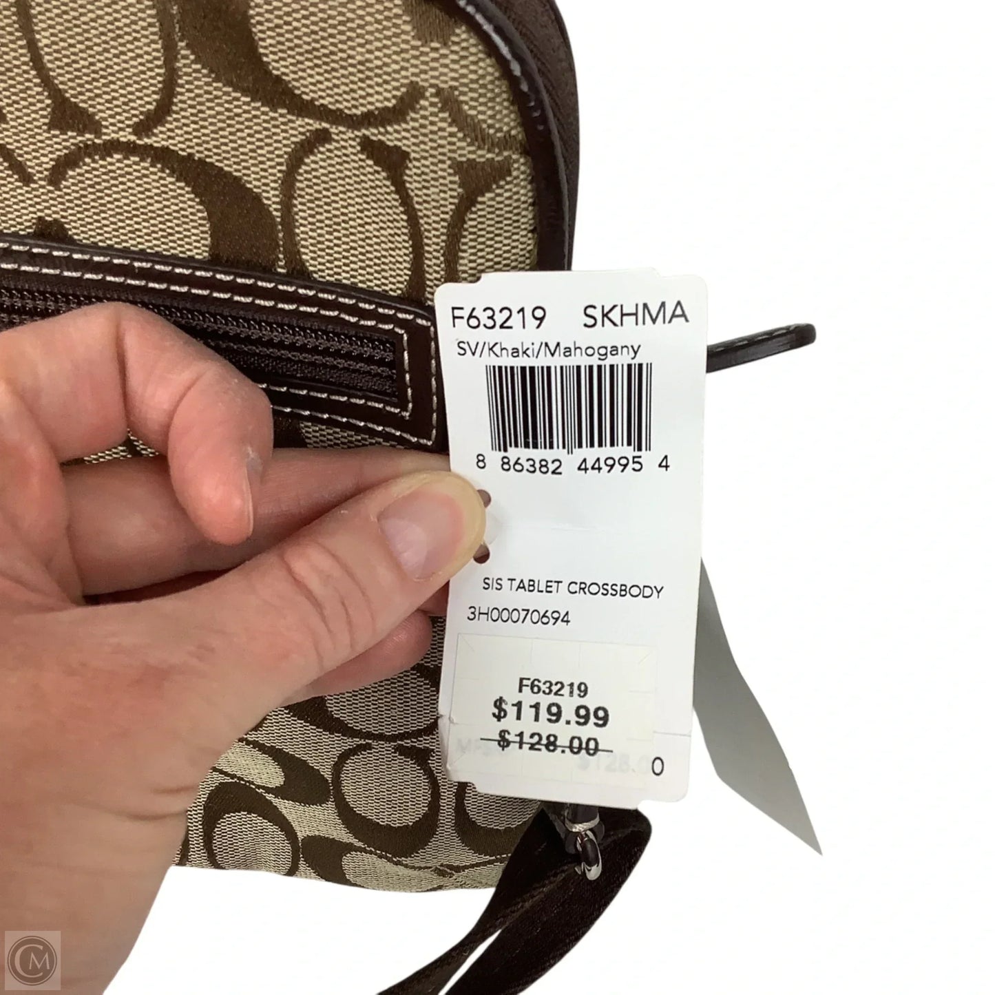 Tablet Bag Designer By Coach, Size: Medium