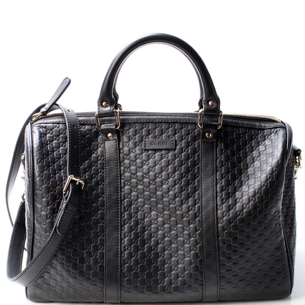 Micro Guccissima Boston Bag