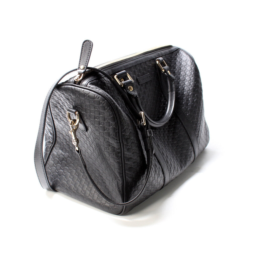 Micro Guccissima Boston Bag