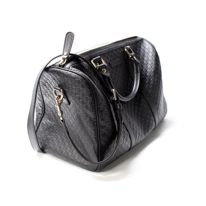 Micro Guccissima Boston Bag