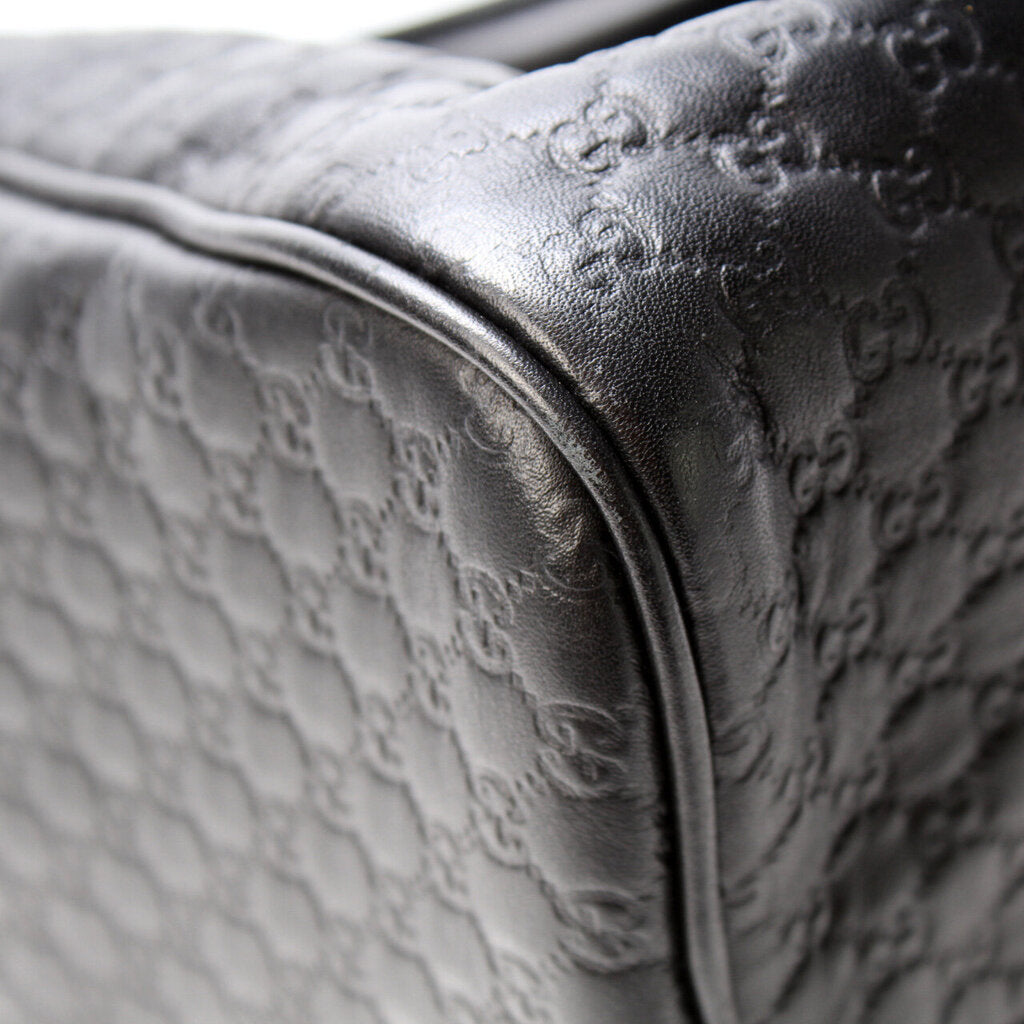Micro Guccissima Boston Bag