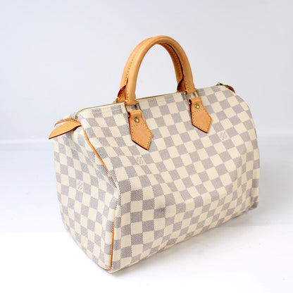Speedy 30 Damier Azur