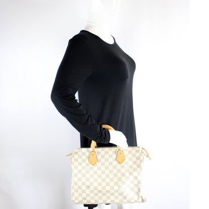 Speedy 30 Damier Azur