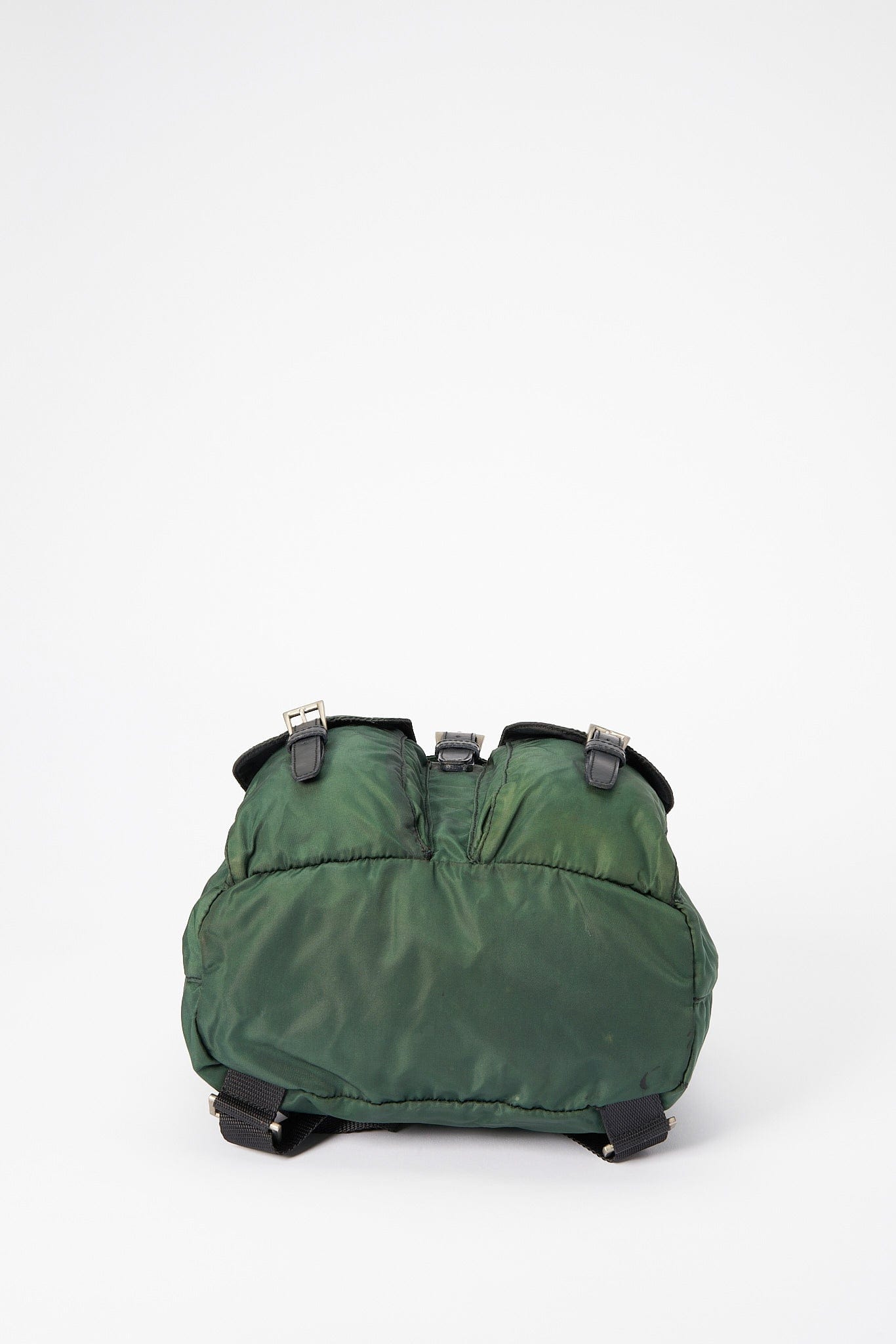 Prada Green Nylon Backpack