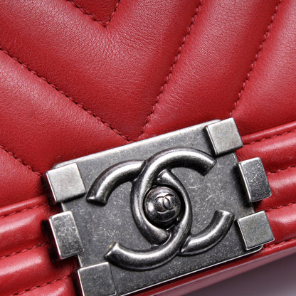 Chanel Boy Flap Medium Old Lambskin 25M
