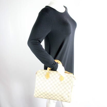 Speedy 30 Damier Azur