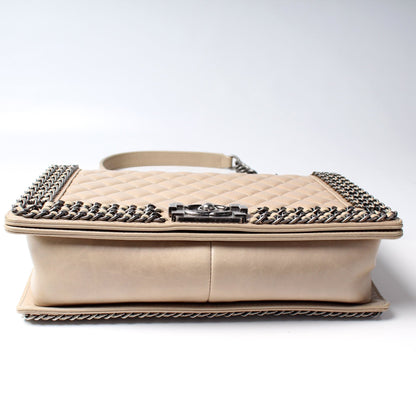 Chanel Boy Flap Medium Old Chain Around 20M