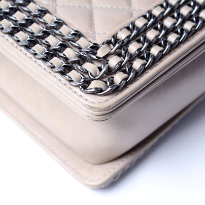 Chanel Boy Flap Medium Old Chain Around 20M