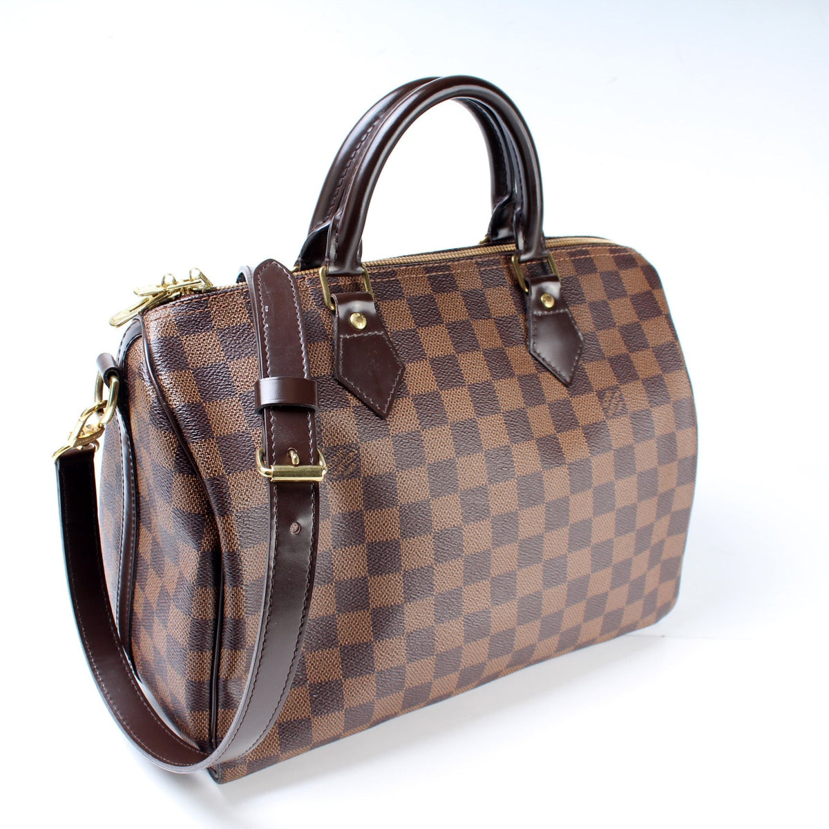 Speedy 30 Bandouliere Damier Ebene