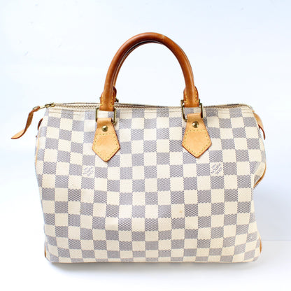 Speedy 30 Damier Azur