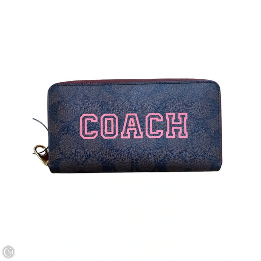 Wallet Designer By Coach, Size: Large