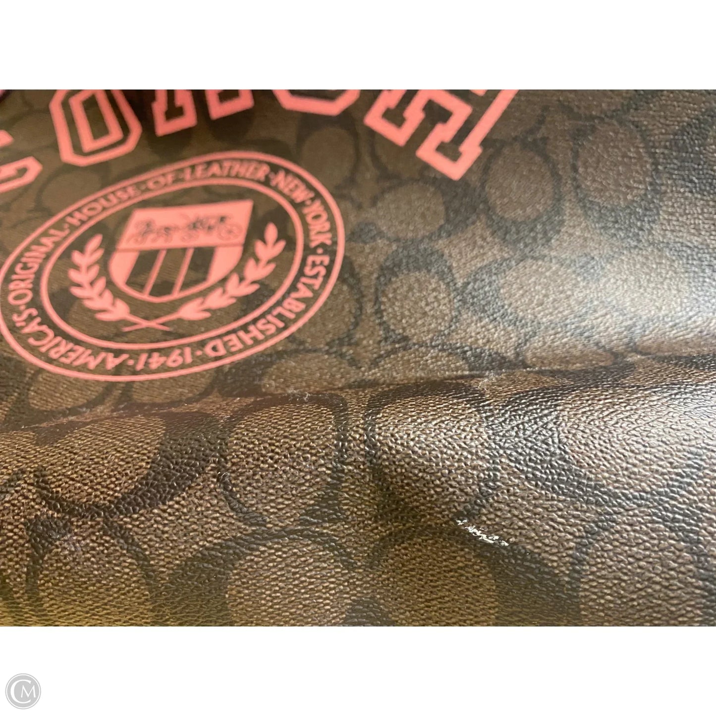 Tote Designer By Coach, Size: Large