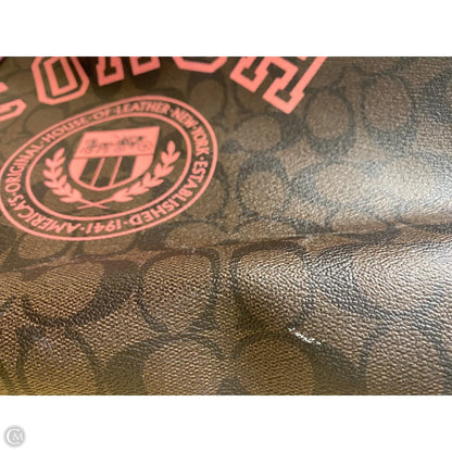 Tote Designer By Coach, Size: Large