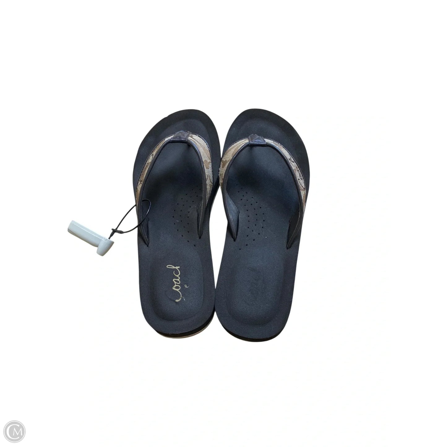 Sandals Designer By Coach In Brown, Size: 8.5