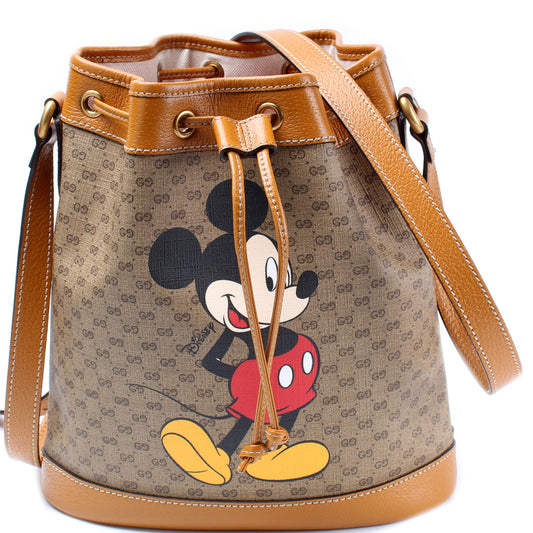 602691 Disney X Gucci Mickey Small Bucket